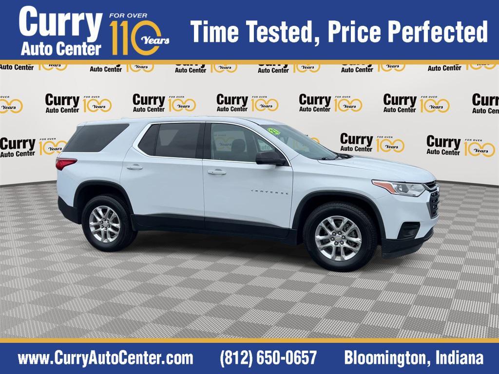 used 2021 Chevrolet Traverse car, priced at $20,503