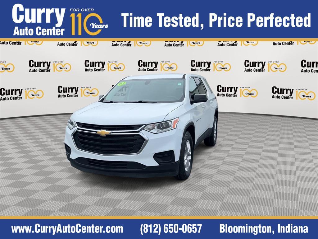 used 2021 Chevrolet Traverse car, priced at $20,503