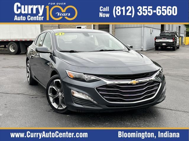 used 2021 Chevrolet Malibu car, priced at $16,285