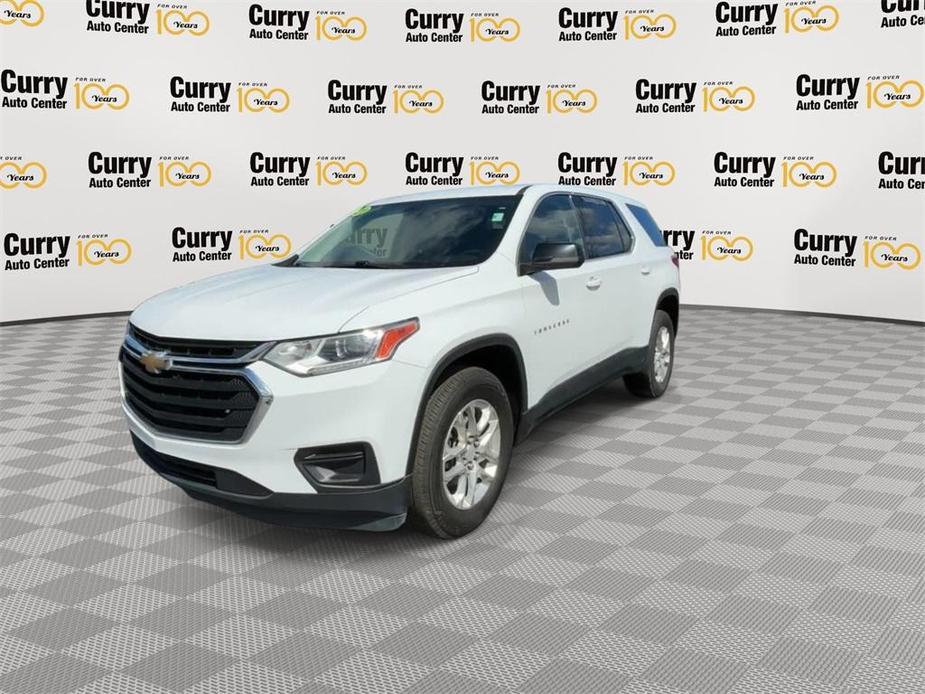 used 2021 Chevrolet Traverse car, priced at $18,711