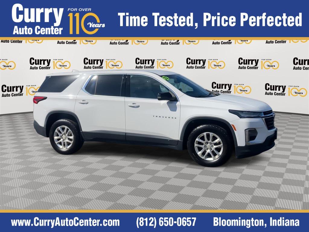 used 2022 Chevrolet Traverse car, priced at $20,451