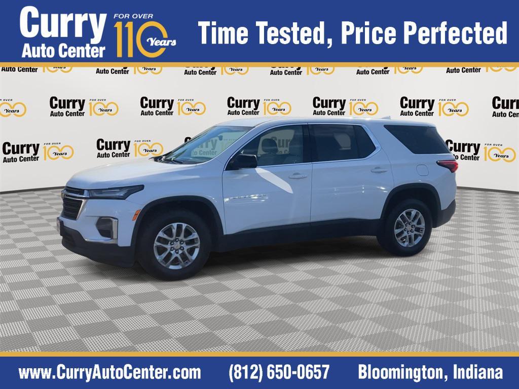 used 2022 Chevrolet Traverse car, priced at $20,451