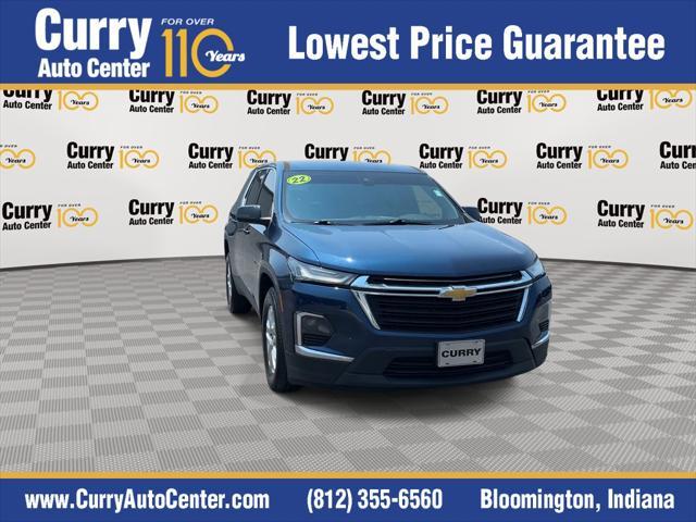 used 2022 Chevrolet Traverse car, priced at $22,661