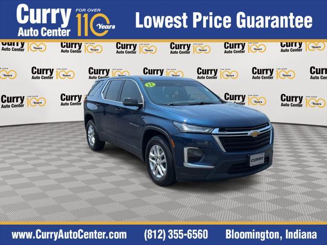 used 2022 Chevrolet Traverse car, priced at $22,661