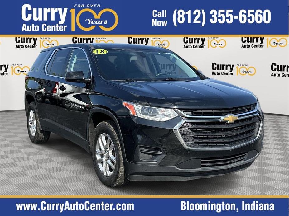 used 2018 Chevrolet Traverse car, priced at $19,606