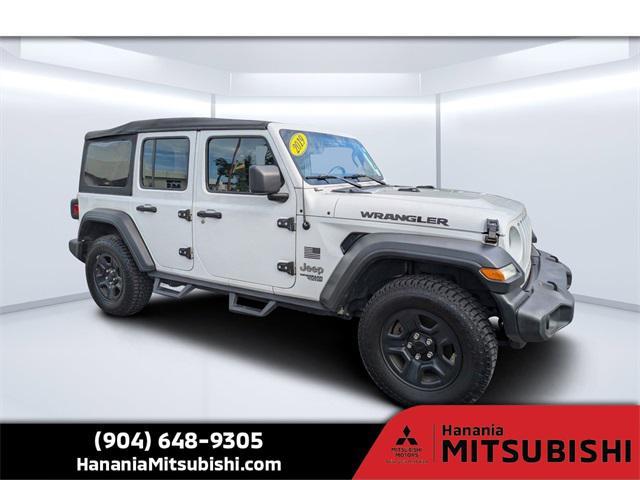 used 2019 Jeep Wrangler Unlimited car, priced at $18,000