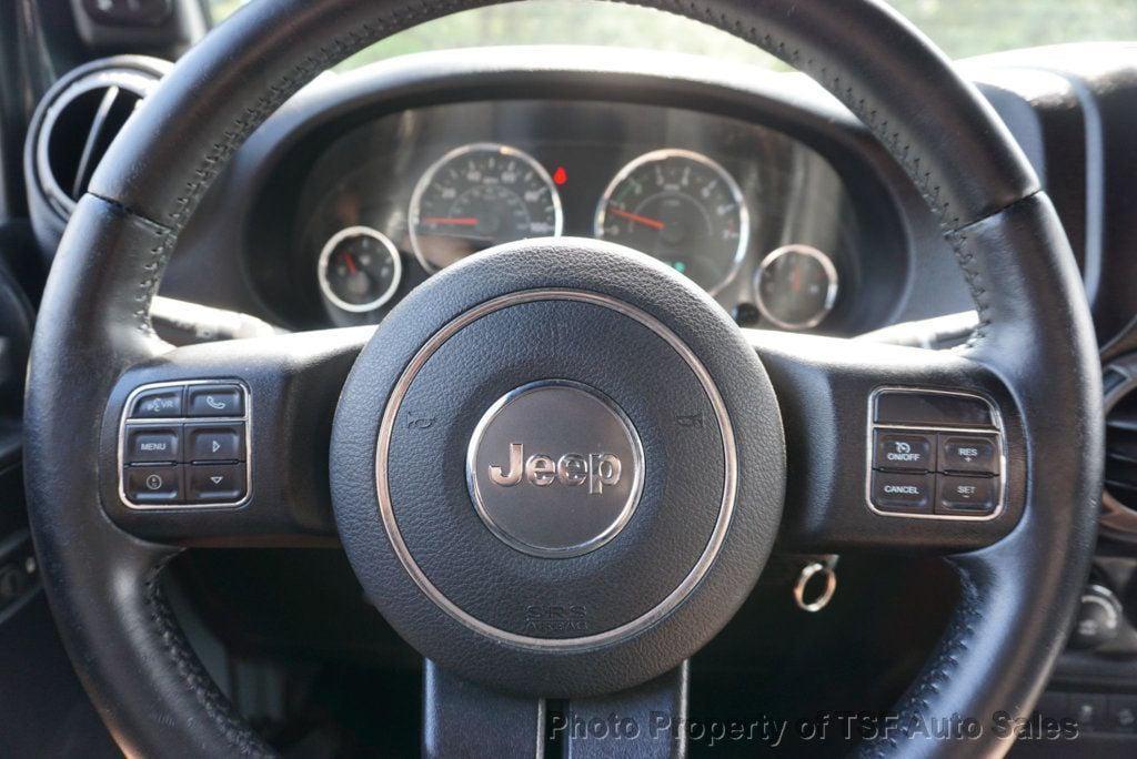 used 2015 Jeep Wrangler car, priced at $13,675