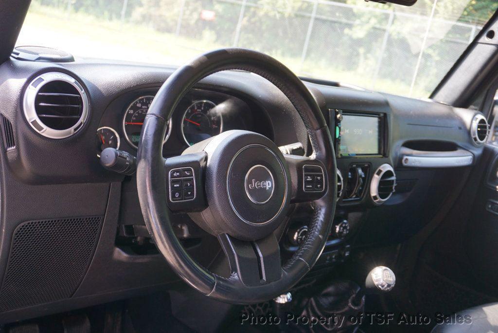 used 2015 Jeep Wrangler Unlimited car, priced at $17,775