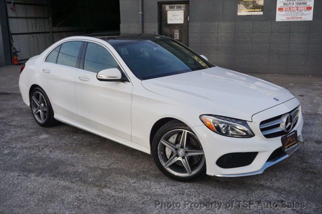 used 2015 Mercedes-Benz C-Class car, priced at $13,985