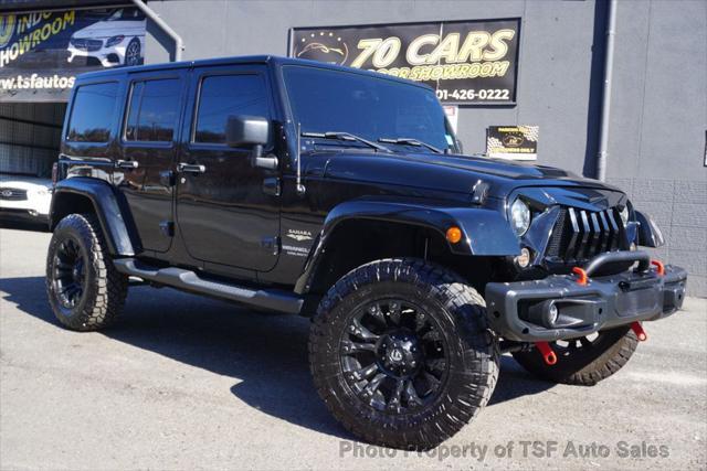 used 2015 Jeep Wrangler Unlimited car, priced at $18,985