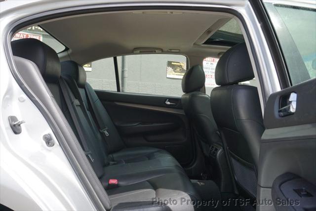 used 2013 INFINITI G37x car, priced at $14,775