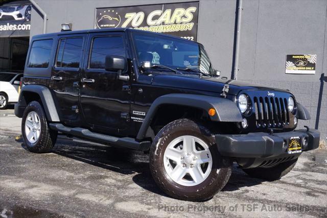 used 2015 Jeep Wrangler Unlimited car, priced at $16,555