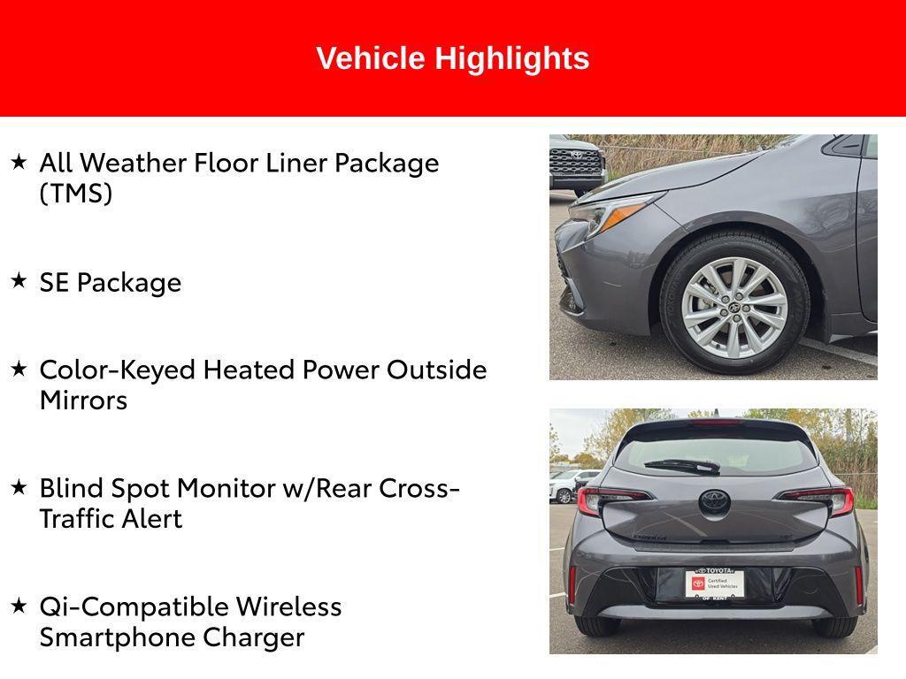 used 2025 Toyota Corolla car, priced at $25,526