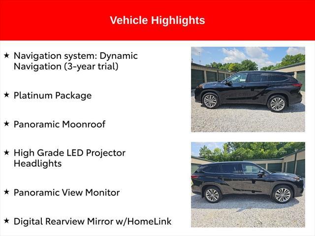 used 2022 Toyota Highlander car, priced at $42,020