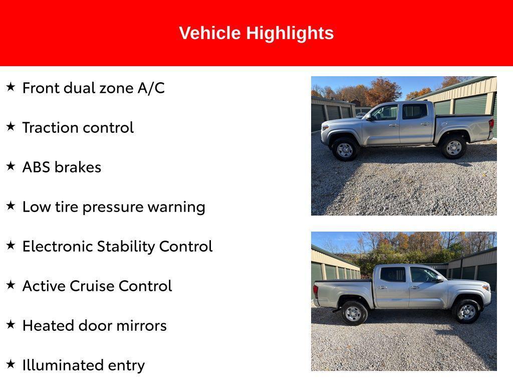 used 2023 Toyota Tacoma car, priced at $33,423