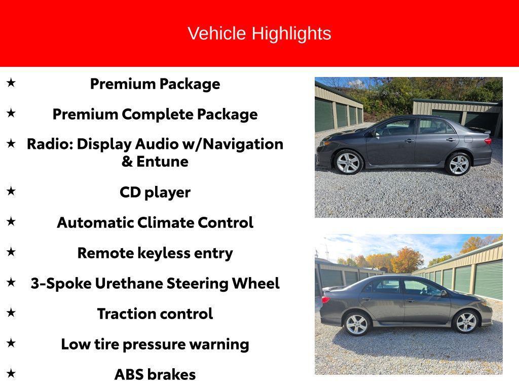 used 2013 Toyota Corolla car, priced at $7,996