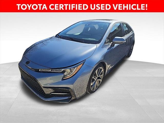 used 2021 Toyota Corolla car, priced at $17,522