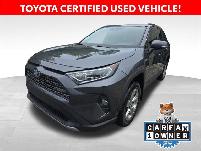 used 2021 Toyota RAV4 Hybrid car, priced at $30,498