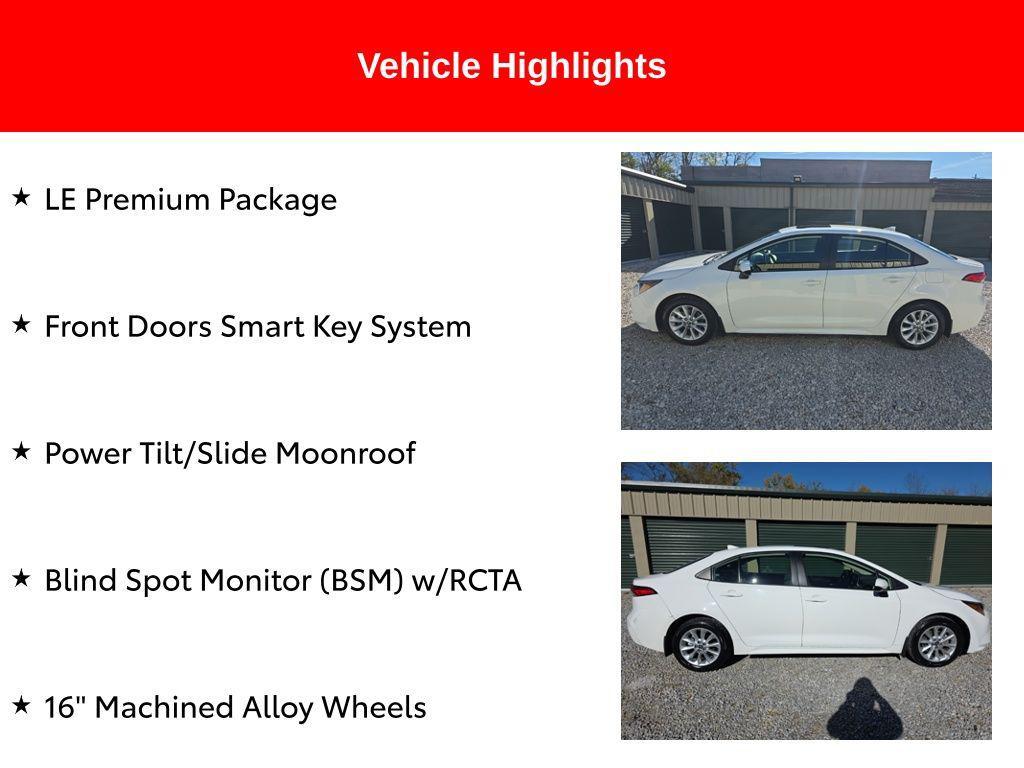 used 2021 Toyota Corolla car, priced at $16,718