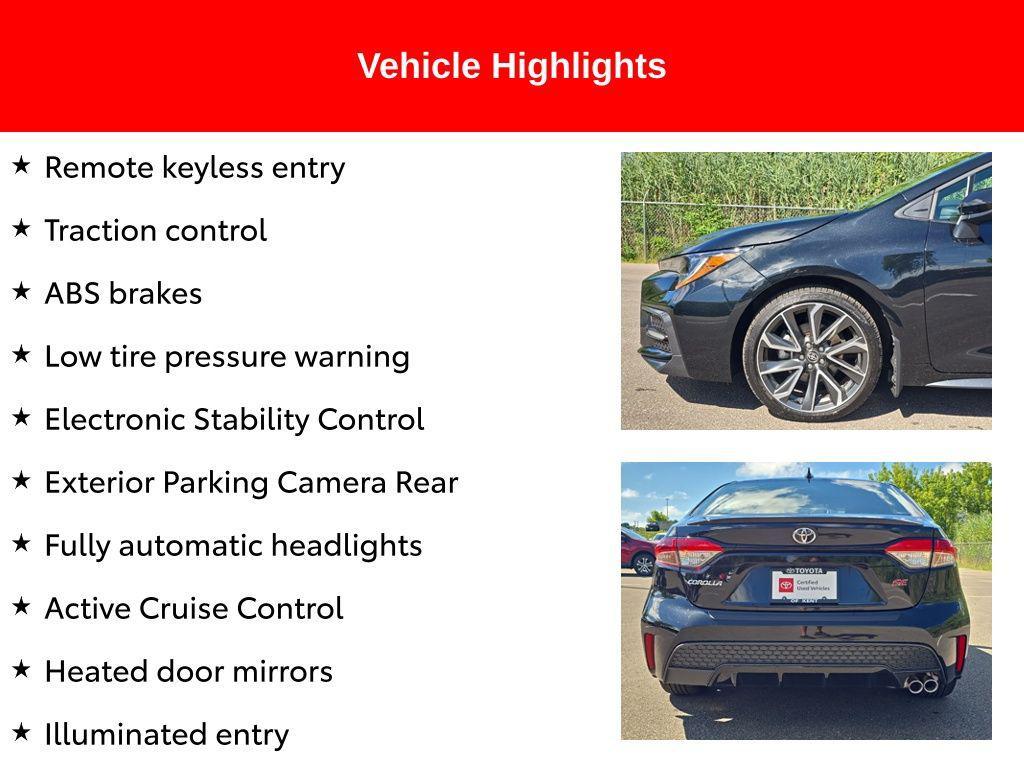used 2022 Toyota Corolla car, priced at $22,617