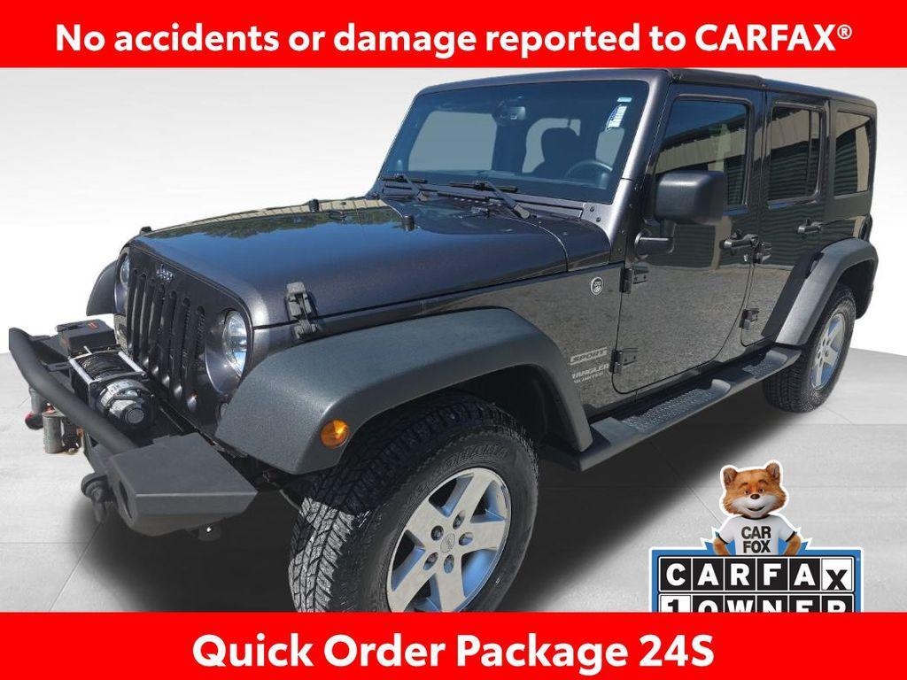 used 2014 Jeep Wrangler Unlimited car, priced at $17,700