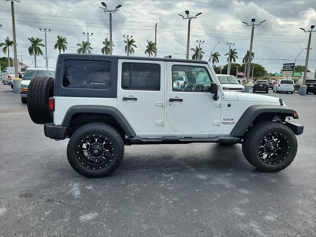 used 2012 Jeep Wrangler Unlimited car, priced at $15,999