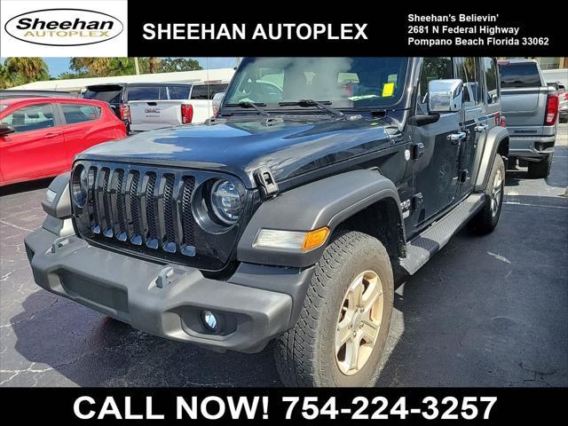 used 2020 Jeep Wrangler Unlimited car, priced at $28,498