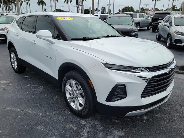 used 2022 Chevrolet Blazer car, priced at $21,987