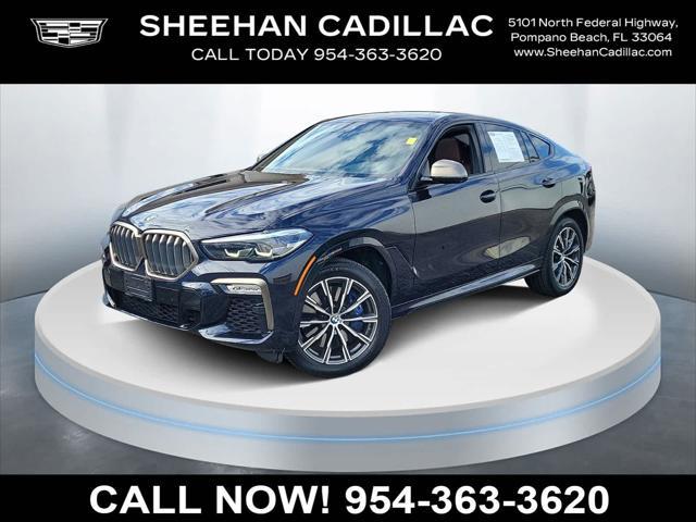 used 2021 BMW X6 car, priced at $57,500