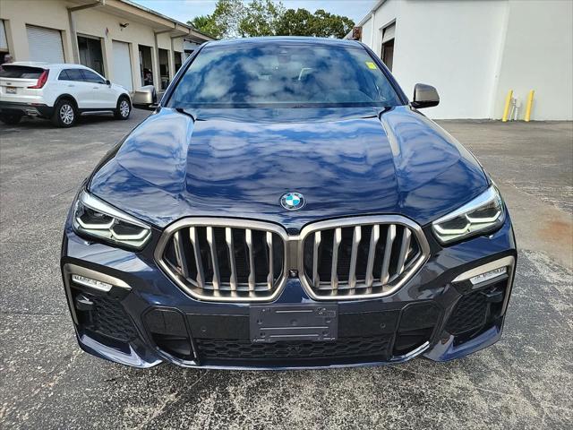 used 2021 BMW X6 car, priced at $56,662