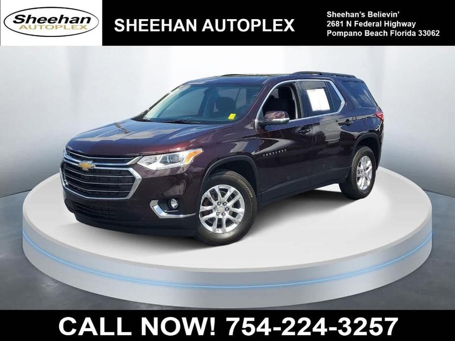 used 2021 Chevrolet Traverse car, priced at $29,100