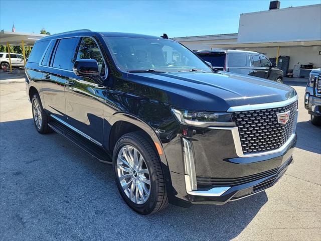 used 2023 Cadillac Escalade ESV car, priced at $74,000