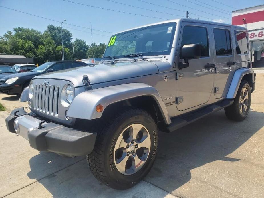 used 2016 Jeep Wrangler Unlimited car, priced at $26,950