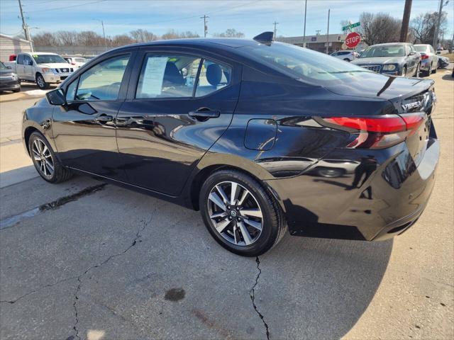 used 2021 Nissan Versa car, priced at $14,950