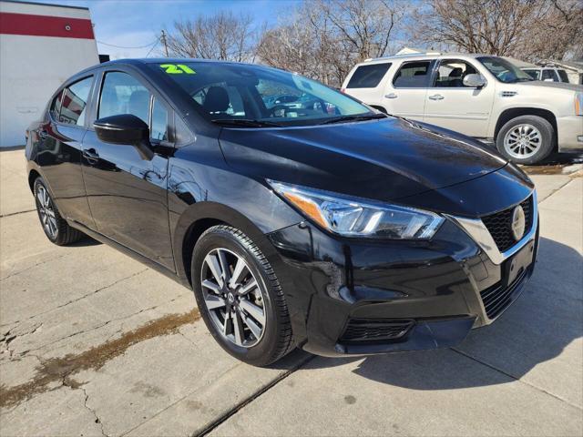 used 2021 Nissan Versa car, priced at $14,950