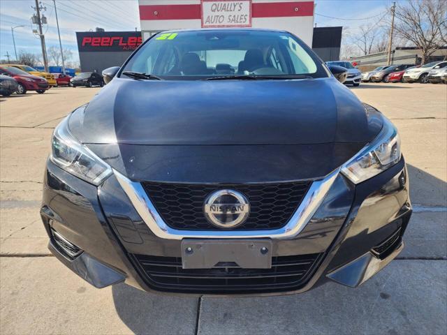 used 2021 Nissan Versa car, priced at $14,950