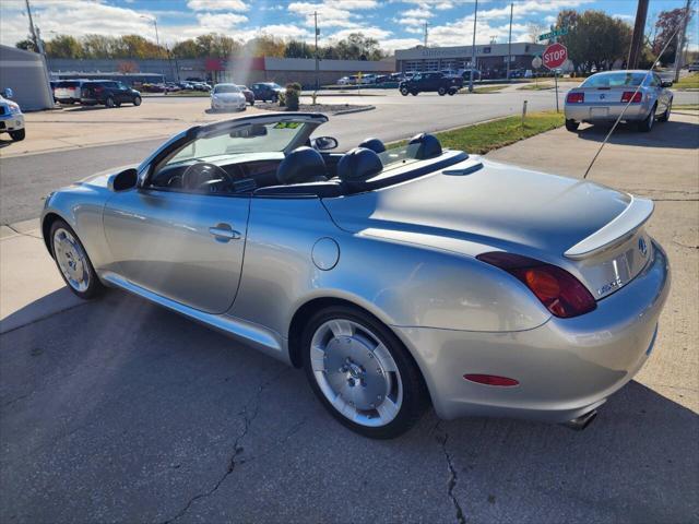 used 2002 Lexus SC 430 car, priced at $12,950