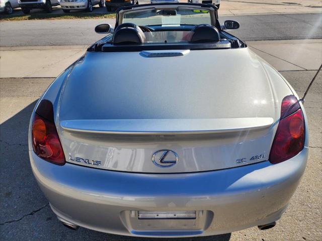 used 2002 Lexus SC 430 car, priced at $12,950