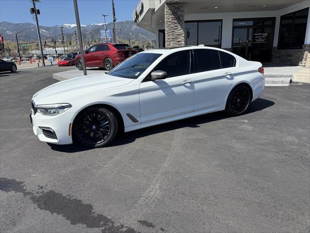 used 2018 BMW M550 car, priced at $35,000