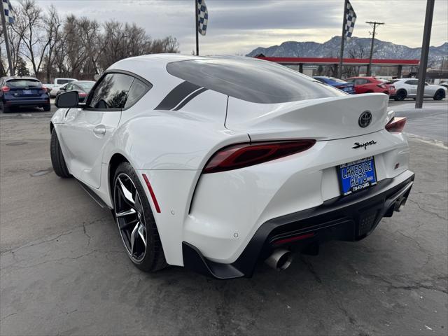 used 2022 Toyota Supra car, priced at $53,700