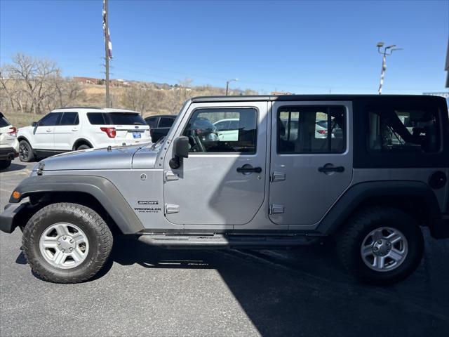used 2016 Jeep Wrangler Unlimited car, priced at $21,900