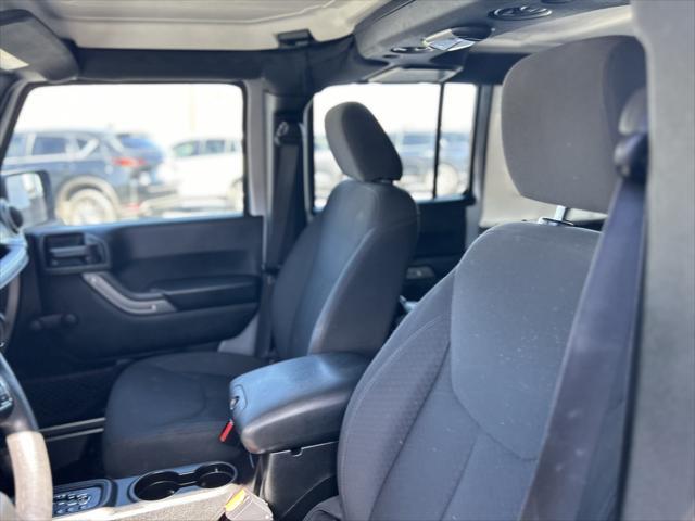 used 2016 Jeep Wrangler Unlimited car, priced at $21,900
