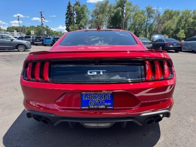 used 2022 Ford Mustang car, priced at $43,900