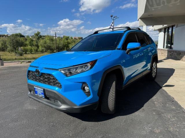 used 2021 Toyota RAV4 car, priced at $30,400