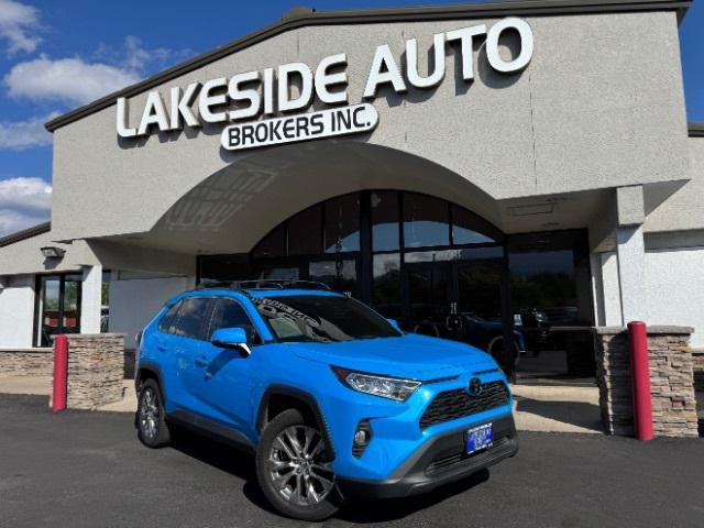 used 2021 Toyota RAV4 car, priced at $30,400
