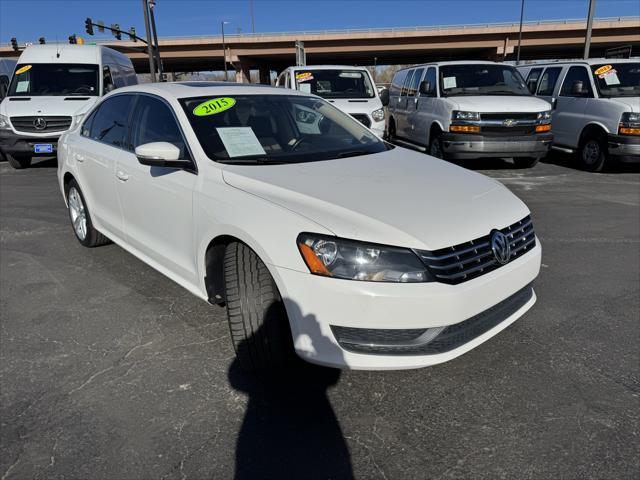 used 2015 Volkswagen Passat car, priced at $10,900