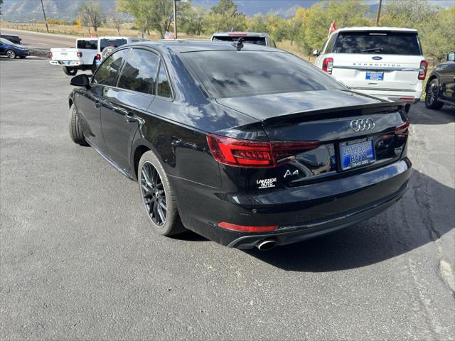 used 2018 Audi A4 car, priced at $22,500