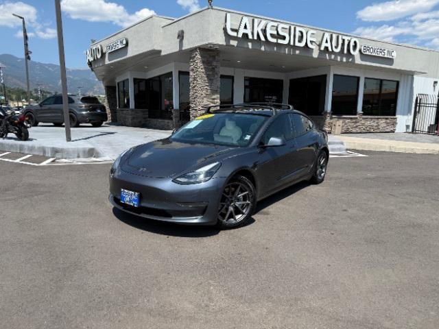 used 2021 Tesla Model 3 car, priced at $23,500