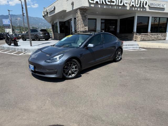 used 2021 Tesla Model 3 car, priced at $23,500