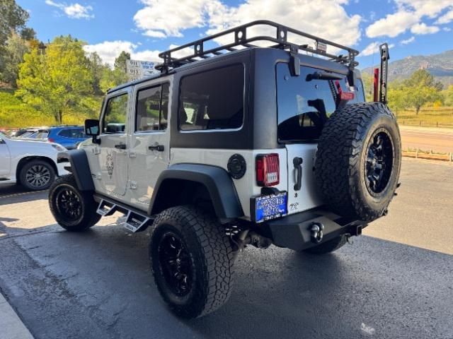 used 2015 Jeep Wrangler Unlimited car, priced at $22,500